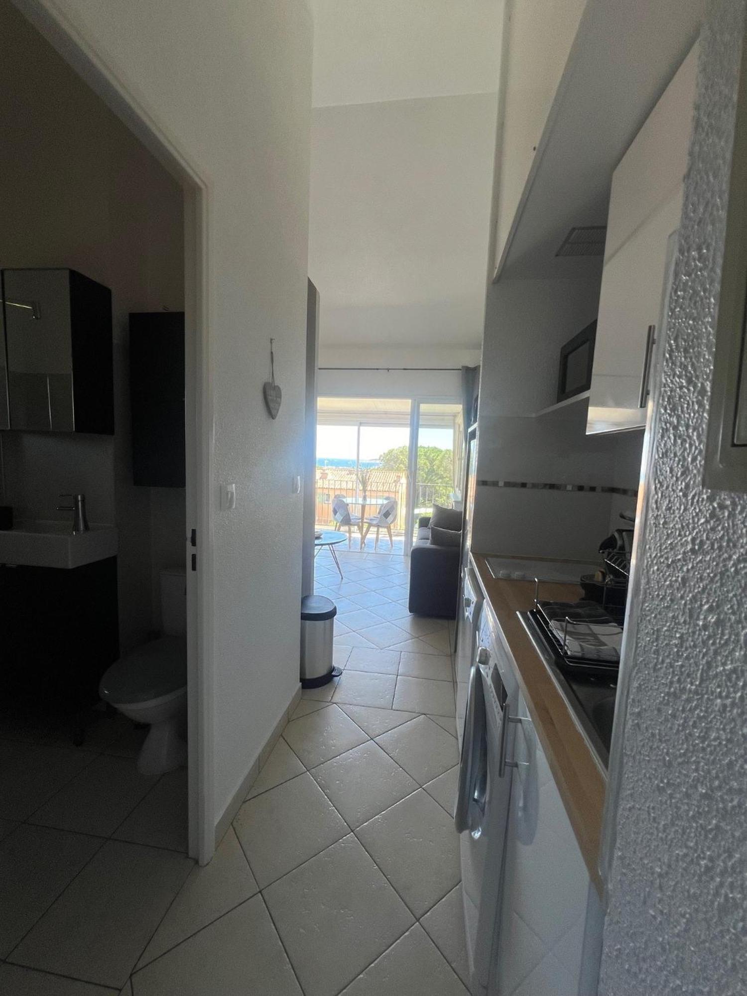 Appartement Vue Mer Golfe De Saint-Tropez Cogolin Eksteriør billede